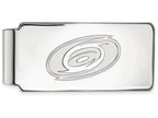 Logoart Nhl 925 Sterling Silver Carolina Hurricanes Money Clip