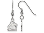 LogoArt Sterling Silver Northern Illinois University Xs Dangle Earrings Wire