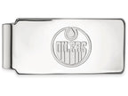 Logoart Nhl 925 Sterling Silver Edmonton Oilers Money Clip