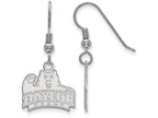 LogoArt Sterling Silver Baylor University Small Dangle Earrings Wire