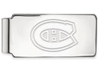 Logoart 925 Sterling Silver Montreal Canadiens Money Clip