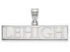 LogoArt Sterling Silver Lehigh University Large Pendant Necklace