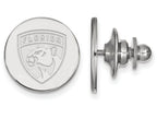 LogoArt Sterling Silver Florida Panthers Lapel Pin