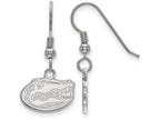 LogoArt Sterling Silver University Of Florida Xs Dangle Earrings Wire