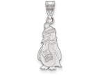 LogoArt Sterling Silver Youngstown State University Large Pendant Necklace