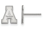 LogoArt Sterling Silver Appalachian State University Xs Post Earrings