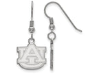 LogoArt Sterling Silver Auburn University Small Dangle Earrings Wire