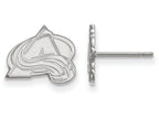 LogoArt Sterling Silver Colorado Avalanche Xs Post Earrings