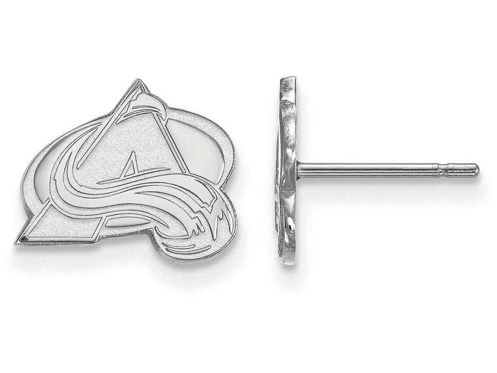 LogoArt Sterling Silver Colorado Avalanche Xs Post Earrings