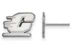 LogoArt Sterling Silver Central Michigan University Xs Post Earrings