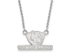 LogoArt Sterling Silver Eastern Illinois University Small Pendant Necklace