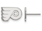 LogoArt Sterling Silver Philadelphia Flyers Xs Post Earrings