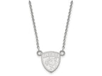 LogoArt Sterling Silver Florida Panthers Small Pendant Necklace