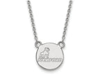 LogoArt Sterling Silver Samford University Small Pendant Necklace