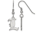 LogoArt Sterling Silver University Of Louisville Small Dangle Earrings Wire