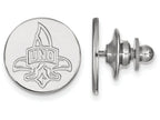 LogoArt Sterling Silver University Of New Orleans Lapel Pin