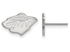 LogoArt Sterling Silver Minnesota Wild Xs Post Earrings