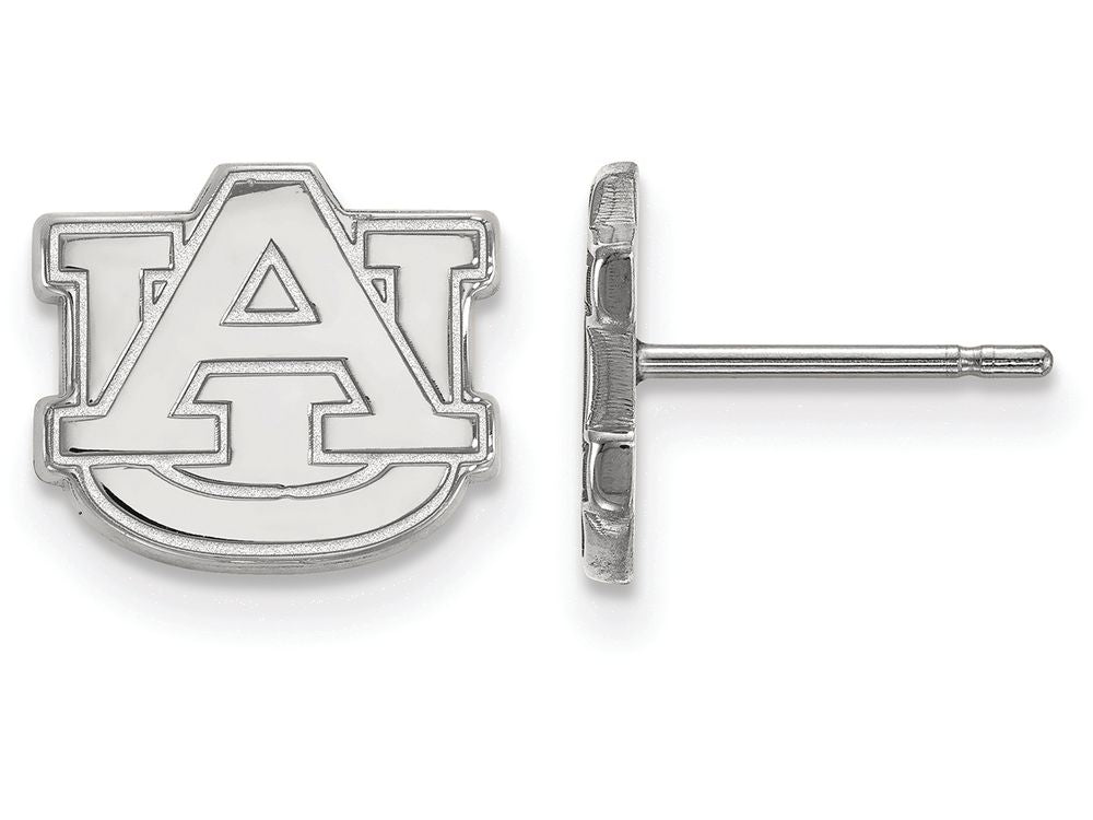 LogoArt Sterling Silver Auburn University Xs Post Earrings