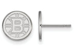 LogoArt Sterling Silver Boston Bruins Xs Post Earrings