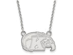 LogoArt Sterling Silver Kent State University Small Pendant Necklace