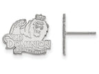 LogoArt Sterling Silver Old Dominion University Small Post Earrings