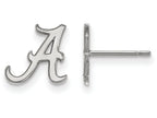 LogoArt Sterling Silver University Of Alabama Xs Post Earrings