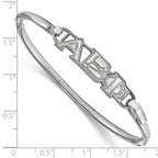 LogoArt Sterling Silver University Of Illinois Xs Post Earrings