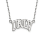 LogoArt Sterling Silver University Of Nevada Las Vegas Small Pendant Necklace