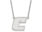 LogoArt Sterling Silver The University Of Tennessee At Chattanooga Large Pendant Necklace
