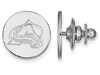 LogoArt Sterling Silver Colorado Avalanche Lapel Pin