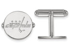 LogoArt Sterling Silver Washington Capitals Cuff Links