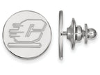 LogoArt Sterling Silver Central Michigan University Lapel Pin