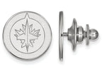 LogoArt Sterling Silver Winnipeg Jets Lapel Pin