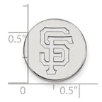 LogoArt Sterling Silver Miami University Lapel Pin