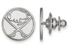 LogoArt Sterling Silver Buffalo Sabres Lapel Pin