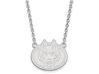 LogoArt Sterling Silver St. Cloud State Large Pendant Necklace