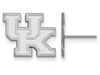 LogoArt Sterling Silver University Of Kentucky Small Post Earrings