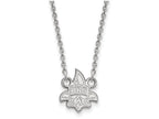 LogoArt Sterling Silver University Of New Orleans Small Pendant Necklace