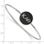 LogoArt Sterling Silver Xavier University XL Enamel Pendant Necklace