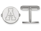 LogoArt Sterling Silver Appalachian State University Cuff Link