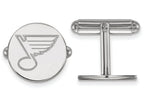LogoArt Sterling Silver St. Louis Blues Cuff Links
