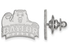 LogoArt Sterling Silver Baylor University Lapel Pin