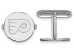 LogoArt Sterling Silver Philadelphia Flyers Cuff Links