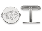 LogoArt Sterling Silver Nashville Predators Cuff Links