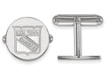 LogoArt Sterling Silver New York Rangers Cuff Links