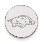LogoArt Sterling Silver San Jose Sharks Cuff Links