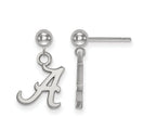 LogoArt Sterling Silver University Of Alabama Earrings Dangle Ball