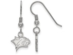 LogoArt Sterling Silver University Of New Hampshire Xs Dangle Earrings Wire