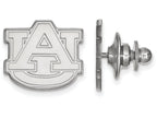 LogoArt Sterling Silver Auburn University Lapel Pin