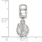 LogoArt Sterling Silver Kappa Kappa Gamma Small Circle Pendant Necklace